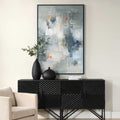 UTTERMOST BLUEPRINT HAND PAINTED MODERN ART - Art