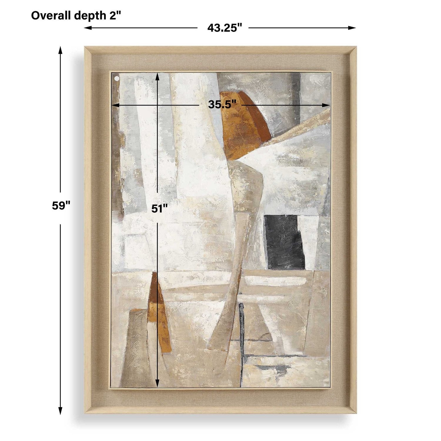 UTTERMOST HIDE & SEEK ABSTRACT ART - Art