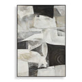 UTTERMOST FOLDING TIME FRAMED ABSTRACT ART - Art