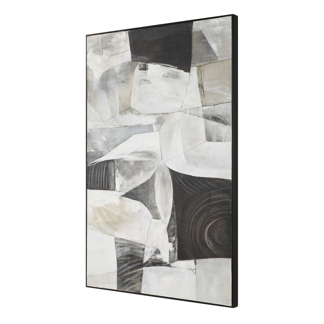 UTTERMOST Folding Time Framed Abstract Art - Art