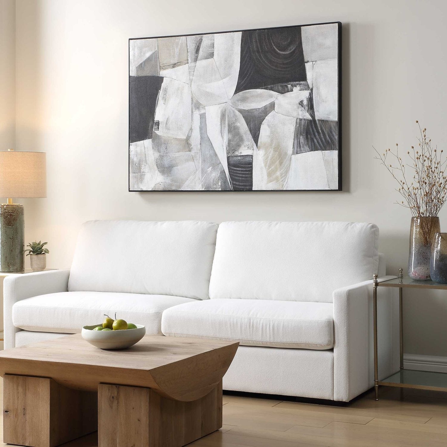 UTTERMOST FOLDING TIME FRAMED ABSTRACT ART - Art