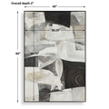 UTTERMOST FOLDING TIME FRAMED ABSTRACT ART - Art