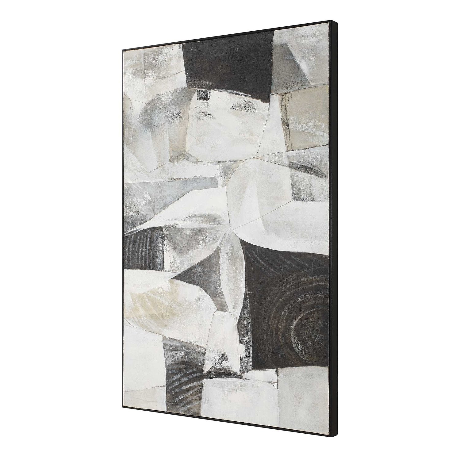 UTTERMOST FOLDING TIME FRAMED ABSTRACT ART - Art