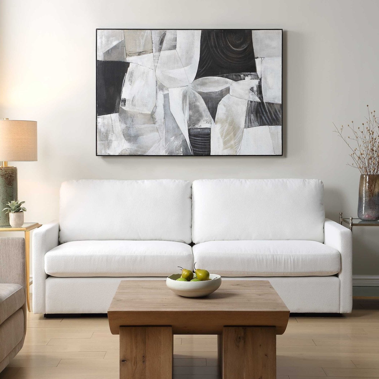 UTTERMOST FOLDING TIME FRAMED ABSTRACT ART - Art