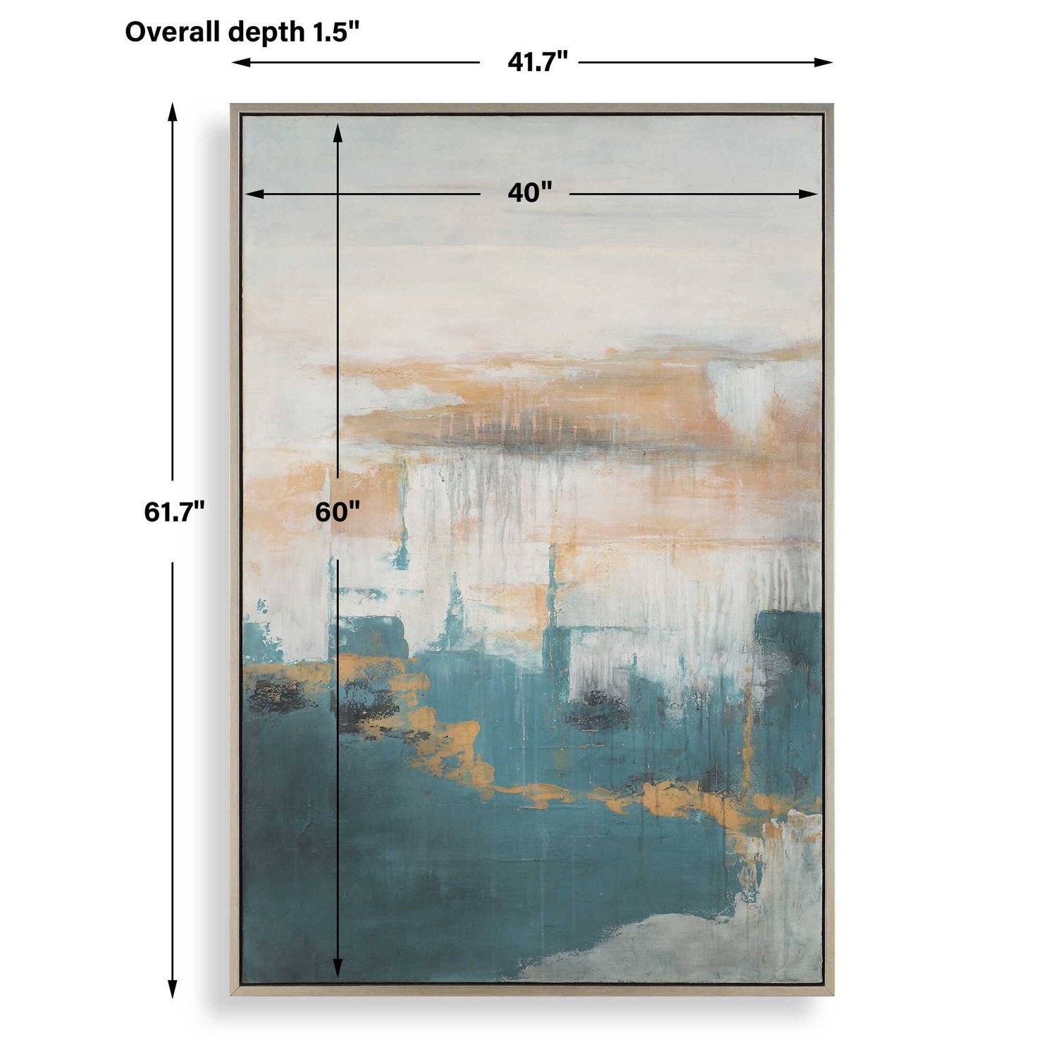 UTTERMOST Eastside Abstract Coastal Art - Art