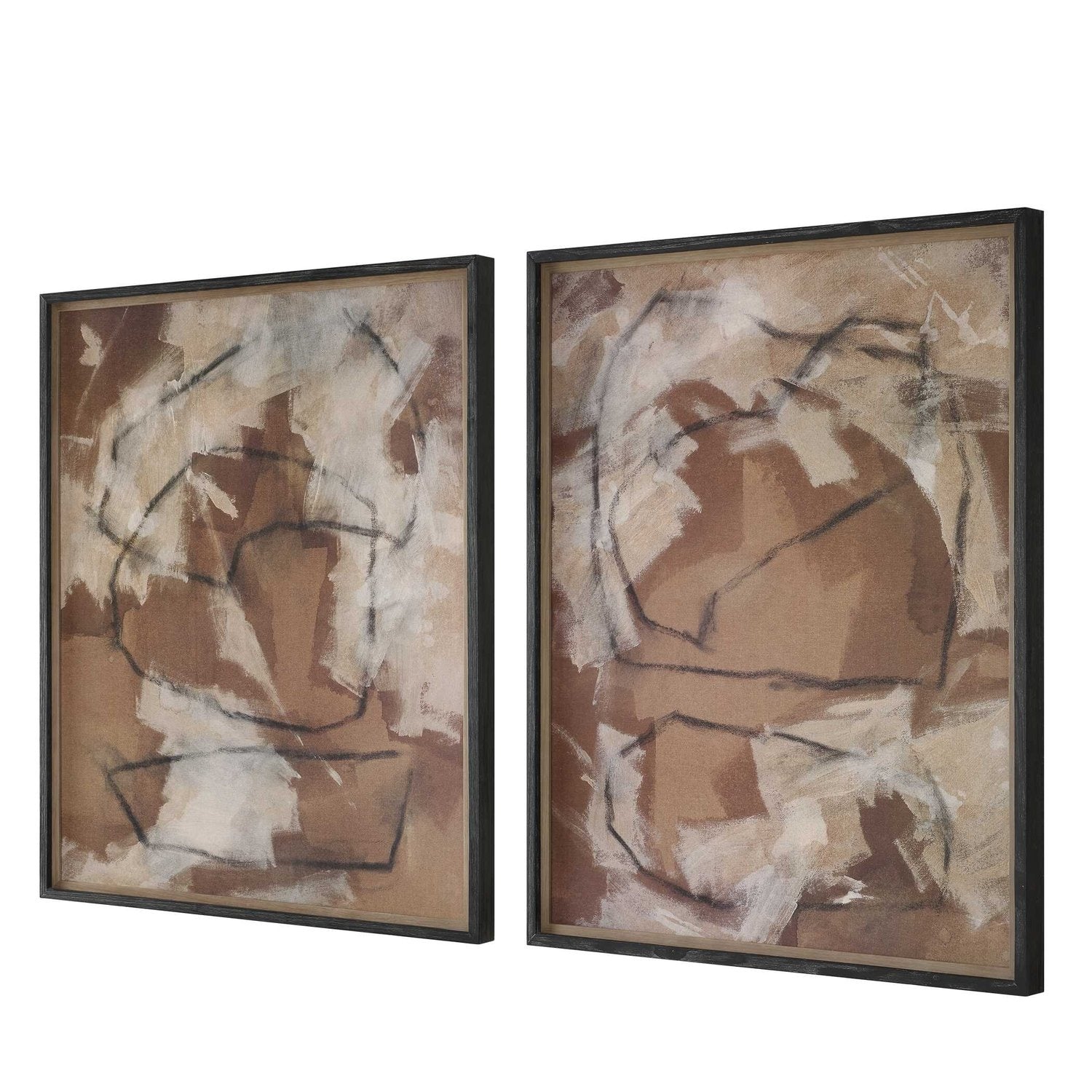 UTTERMOST RUSH & DASH FRAMED PRINTS - Art