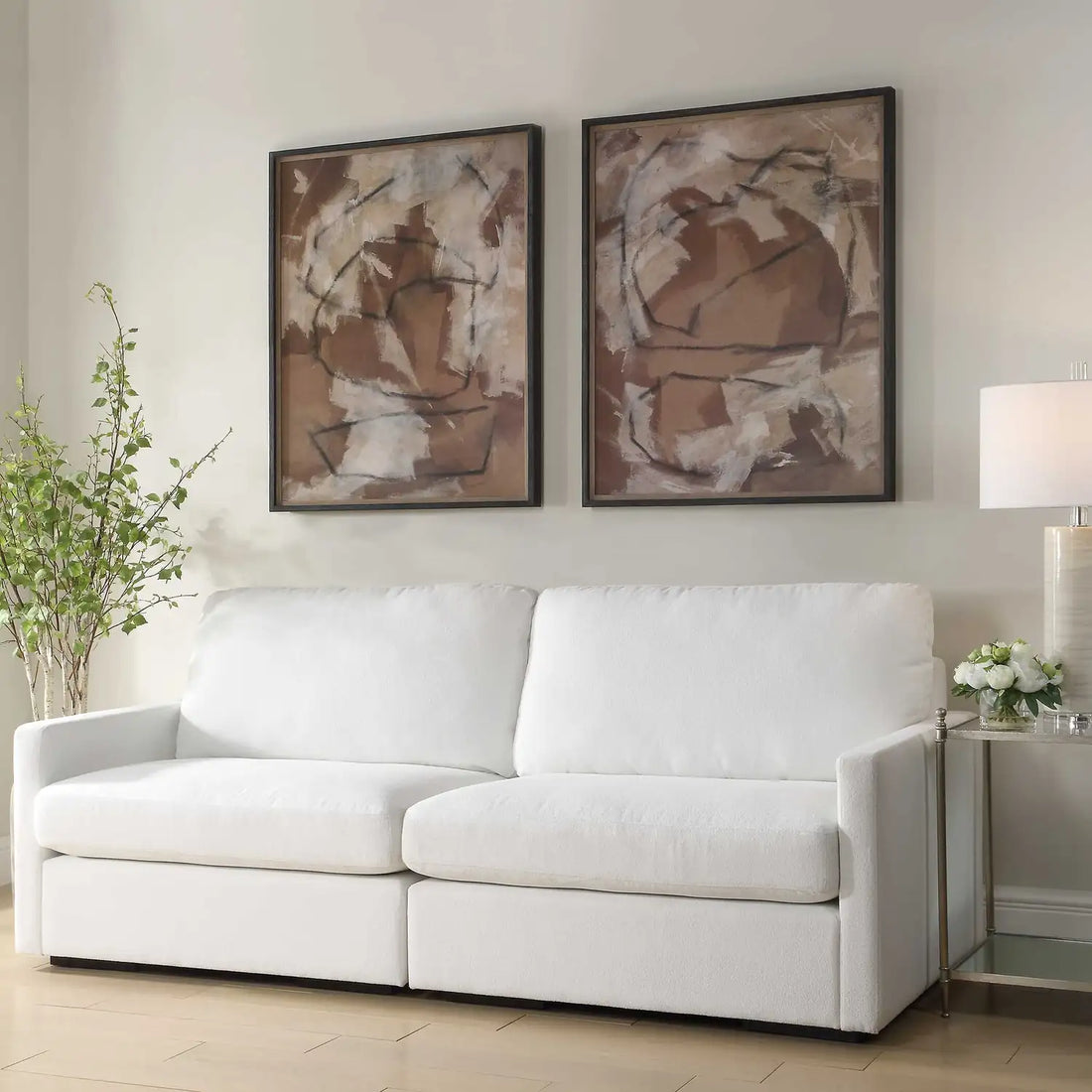 UTTERMOST Rush & Dash Framed Prints Set Of 2 - Art