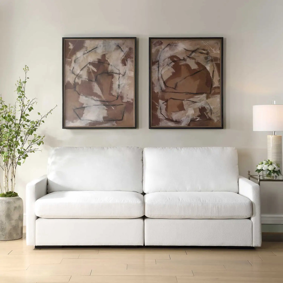 UTTERMOST Rush & Dash Framed Prints Set Of 2 - Art