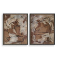 UTTERMOST Rush & Dash Framed Prints Set Of 2 - Art