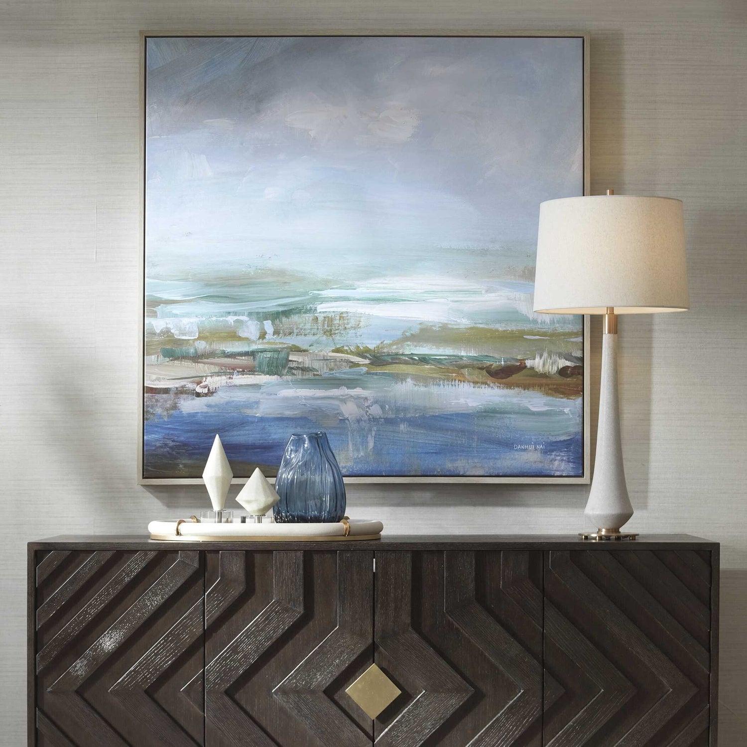 UTTERMOST Lush Valley Framed Canvas - Art