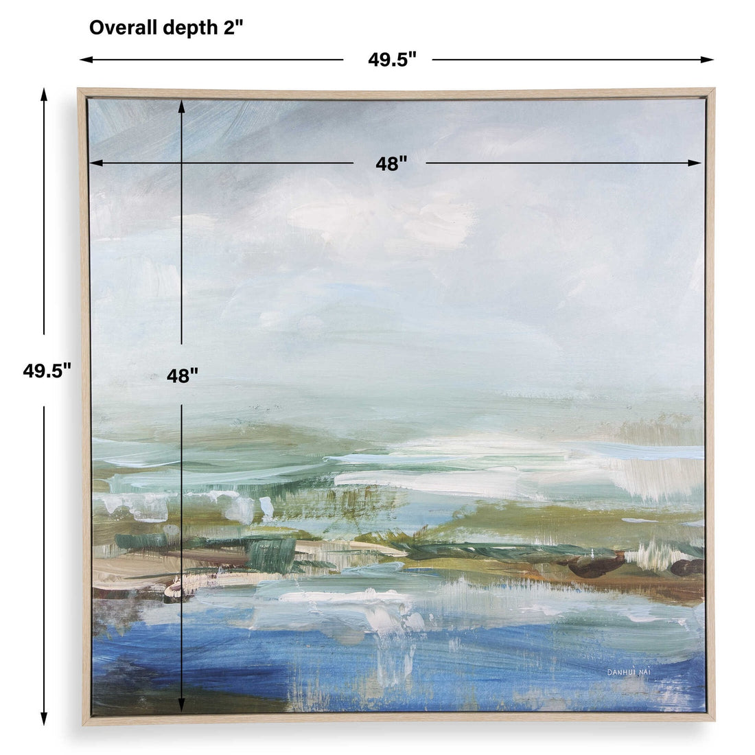 UTTERMOST LUSH VALLEY FRAMED CANVAS - Art