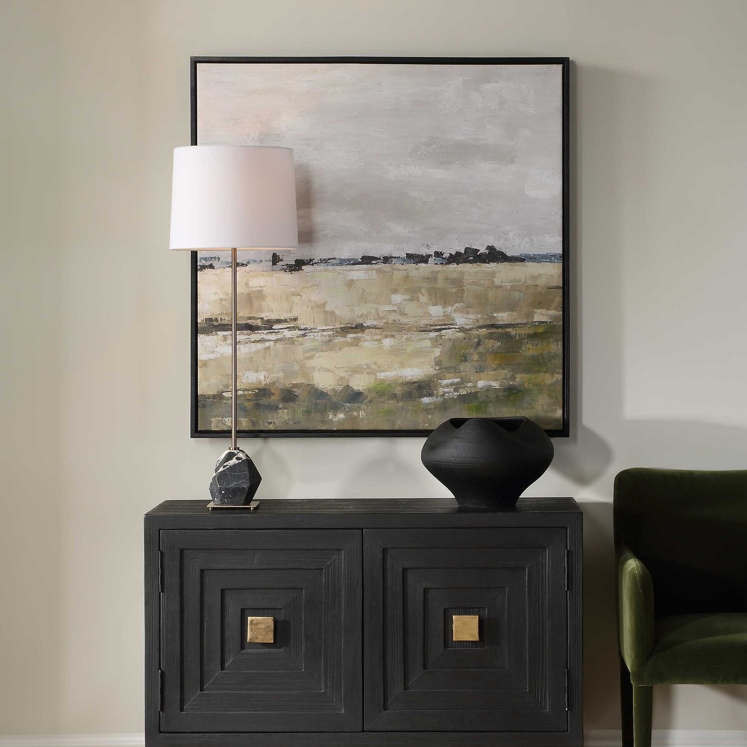 UTTERMOST FRAGMENT HAND PAINTED LANDSCAPE ART - Art