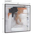 UTTERMOST Heat Of The Moment Abstract Art - Art