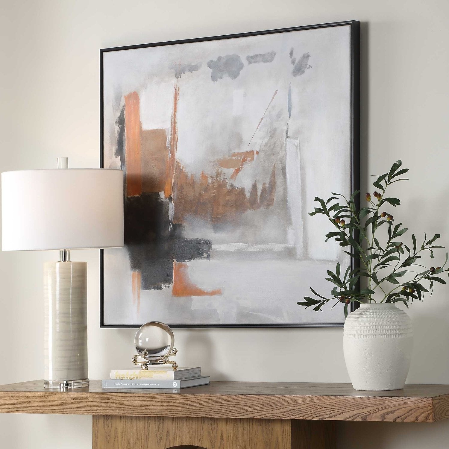 UTTERMOST HEAT OF THE MOMENT ABSTRACT ART - Art