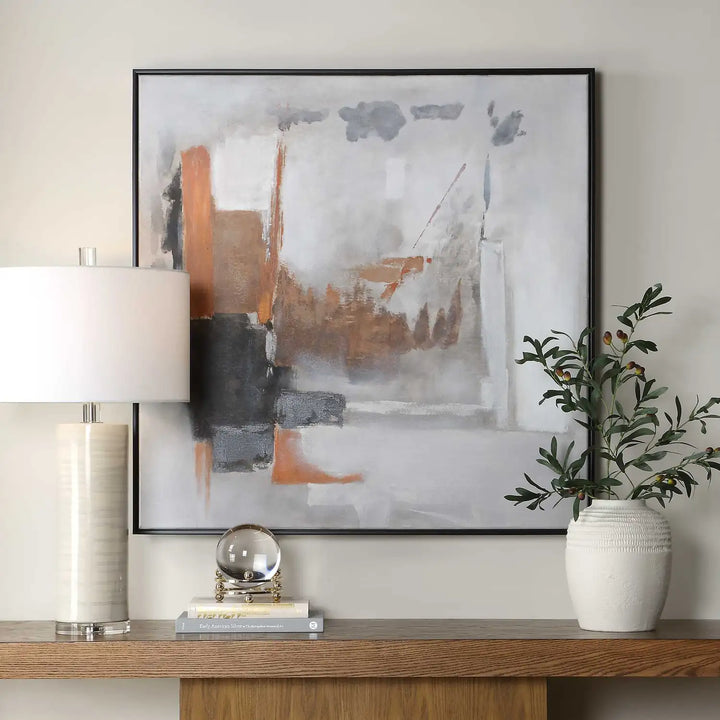 UTTERMOST Heat Of The Moment Abstract Art - Art