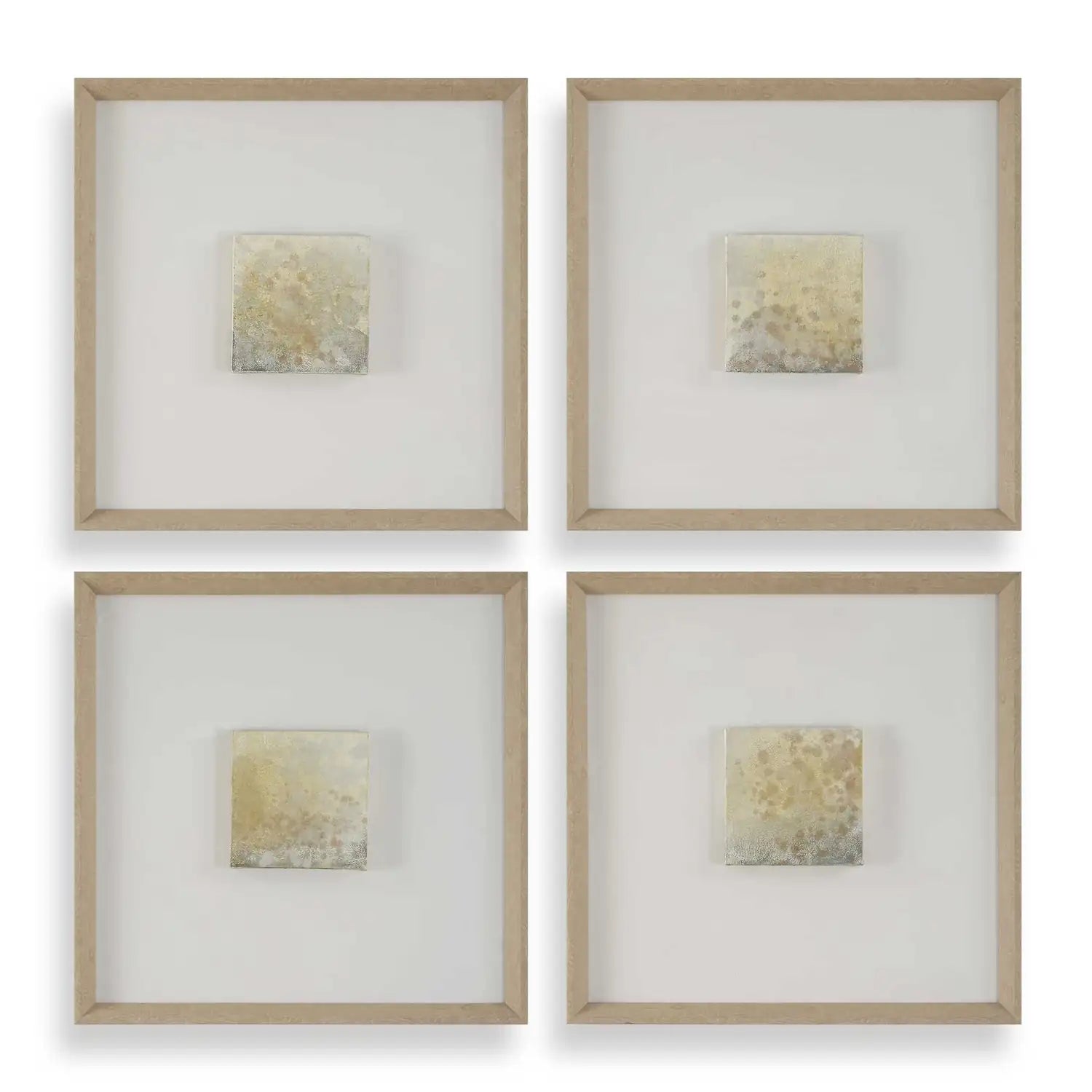 UTTERMOST Now & Then Abstract Art Set Of 4 - Art