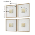 UTTERMOST Now & Then Abstract Art Set Of 4 - Art