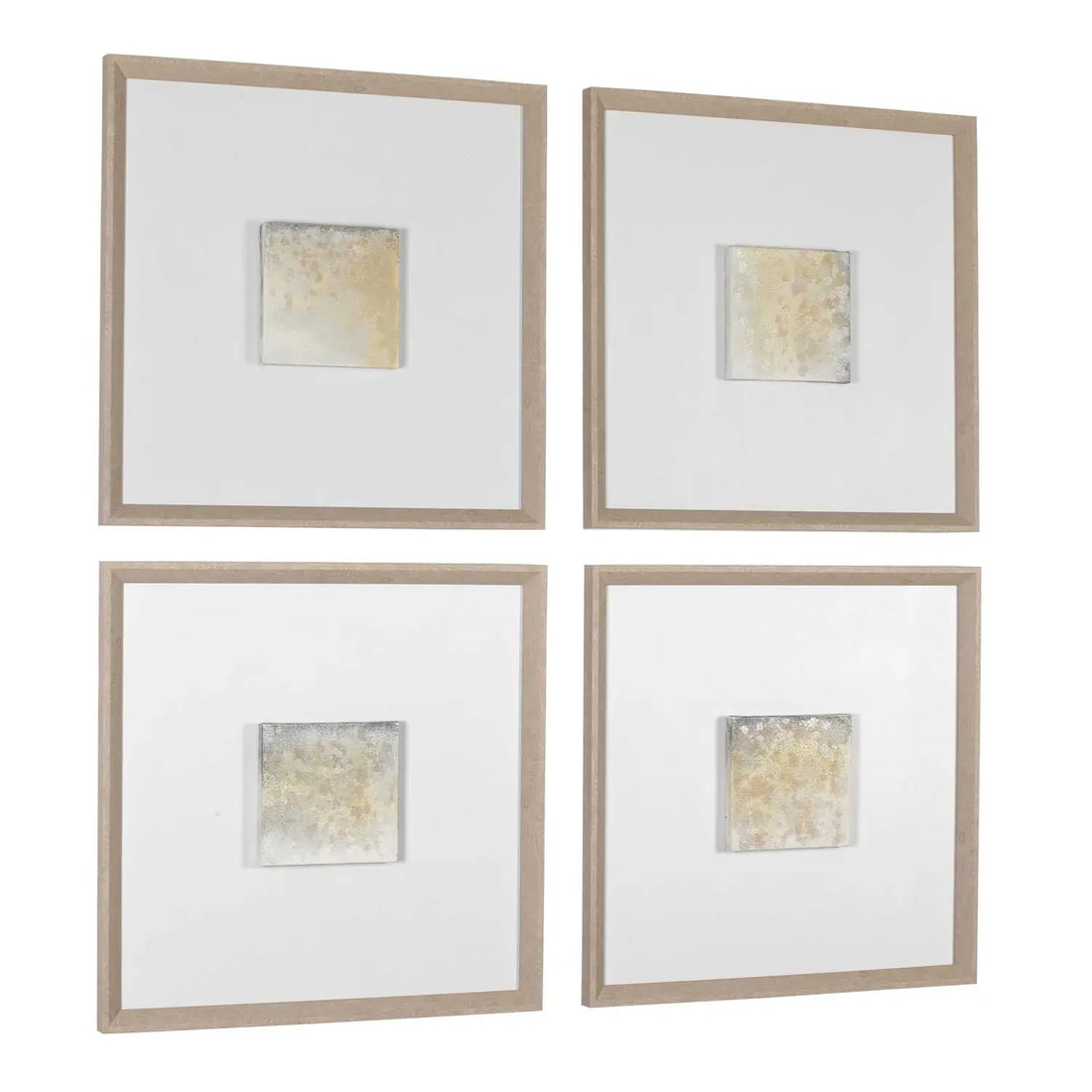 UTTERMOST Now & Then Abstract Art Set Of 4 - Art