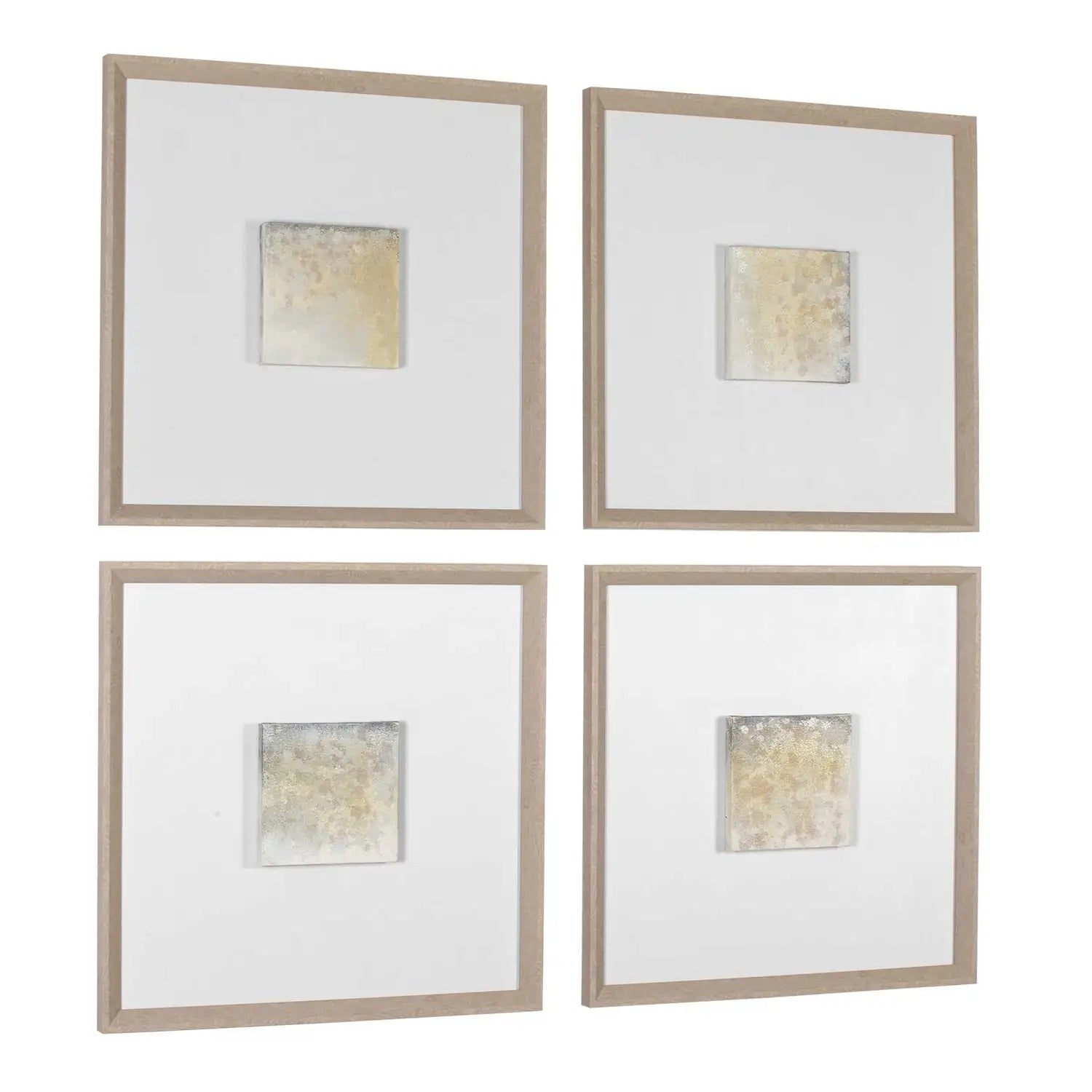 UTTERMOST Now & Then Abstract Art Set Of 4 - Art