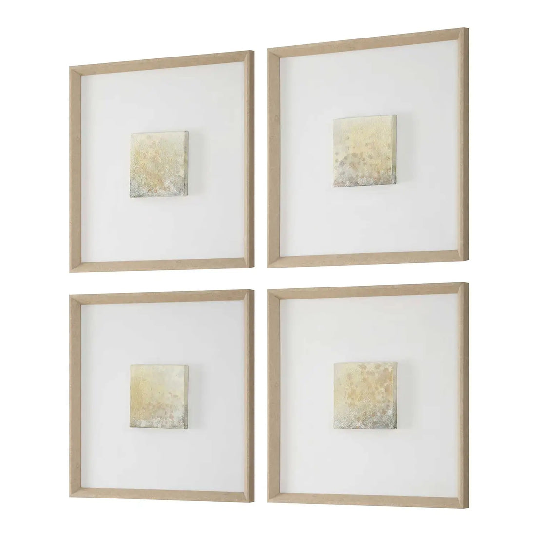 UTTERMOST Now & Then Abstract Art Set Of 4 - Art