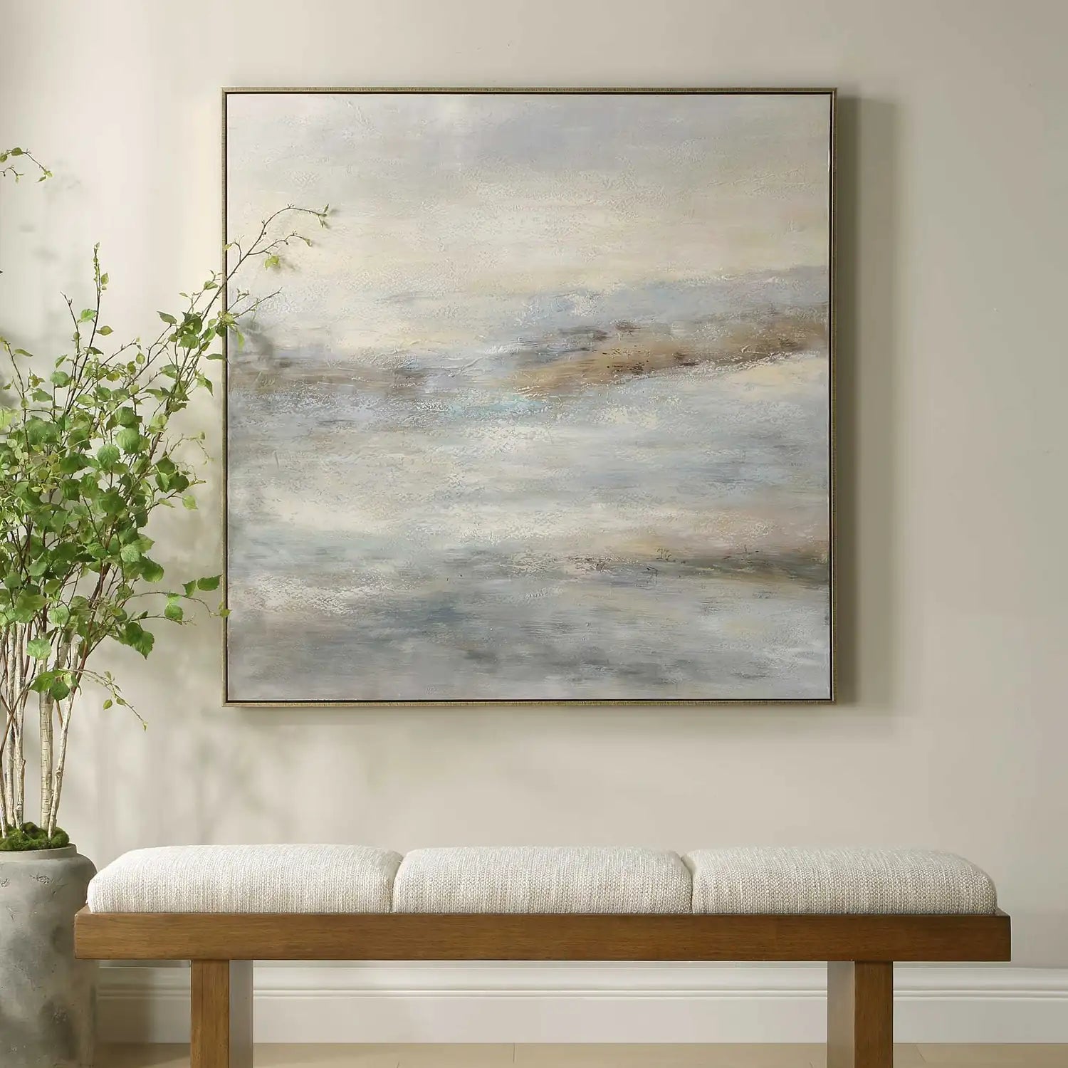 UTTERMOST SAY WHEN HAND PAINTED CANVAS - Art
