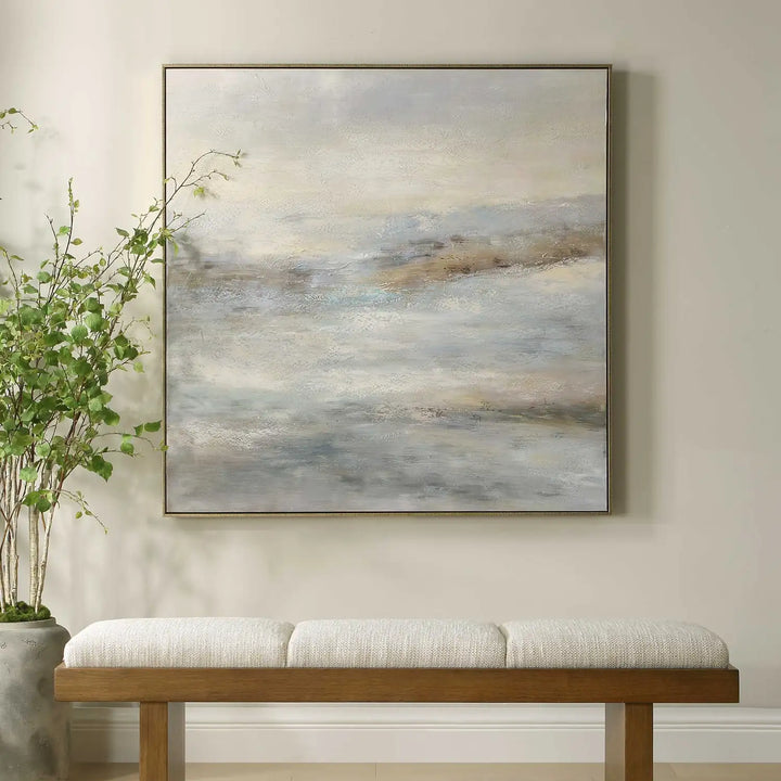 UTTERMOST SAY WHEN HAND PAINTED CANVAS - Art