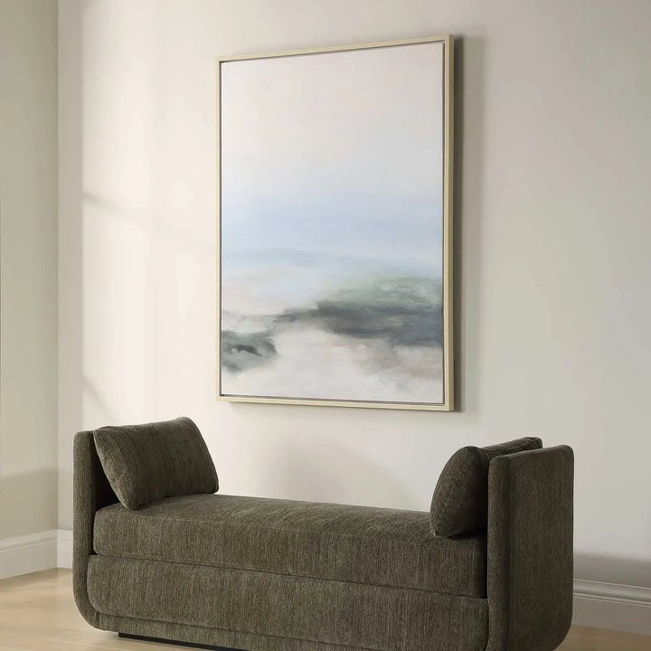UTTERMOST Crossing Paths Coastal Landscape Painting - Art