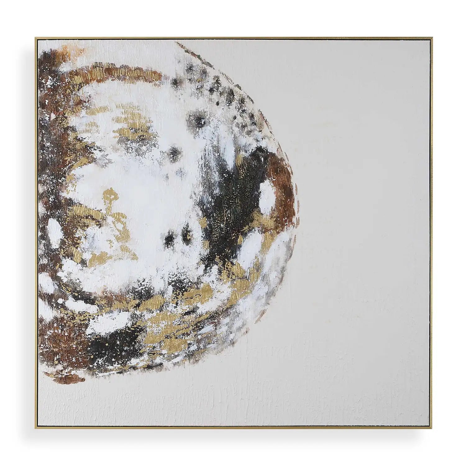 UTTERMOST Moon Landing Hand Painted Abstract Art - Art