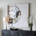 UTTERMOST Moon Landing Hand Painted Abstract Art - Art