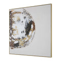 UTTERMOST Moon Landing Hand Painted Abstract Art - Art