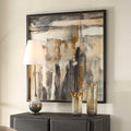 UTTERMOST Landslide Framed Abstract Print - Art