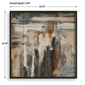 UTTERMOST Landslide Framed Abstract Print - Art