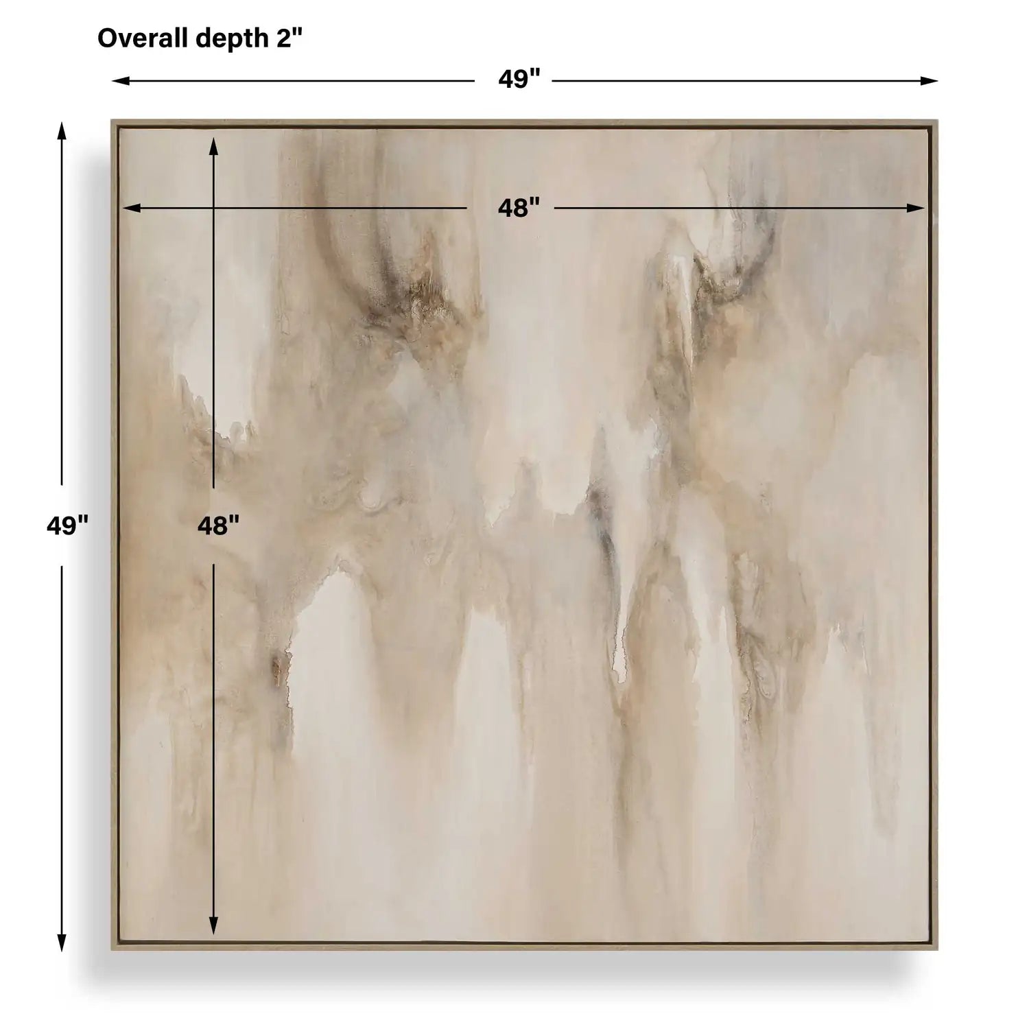 UTTERMOST Embark Hand Painted Abstract Canvas - Art