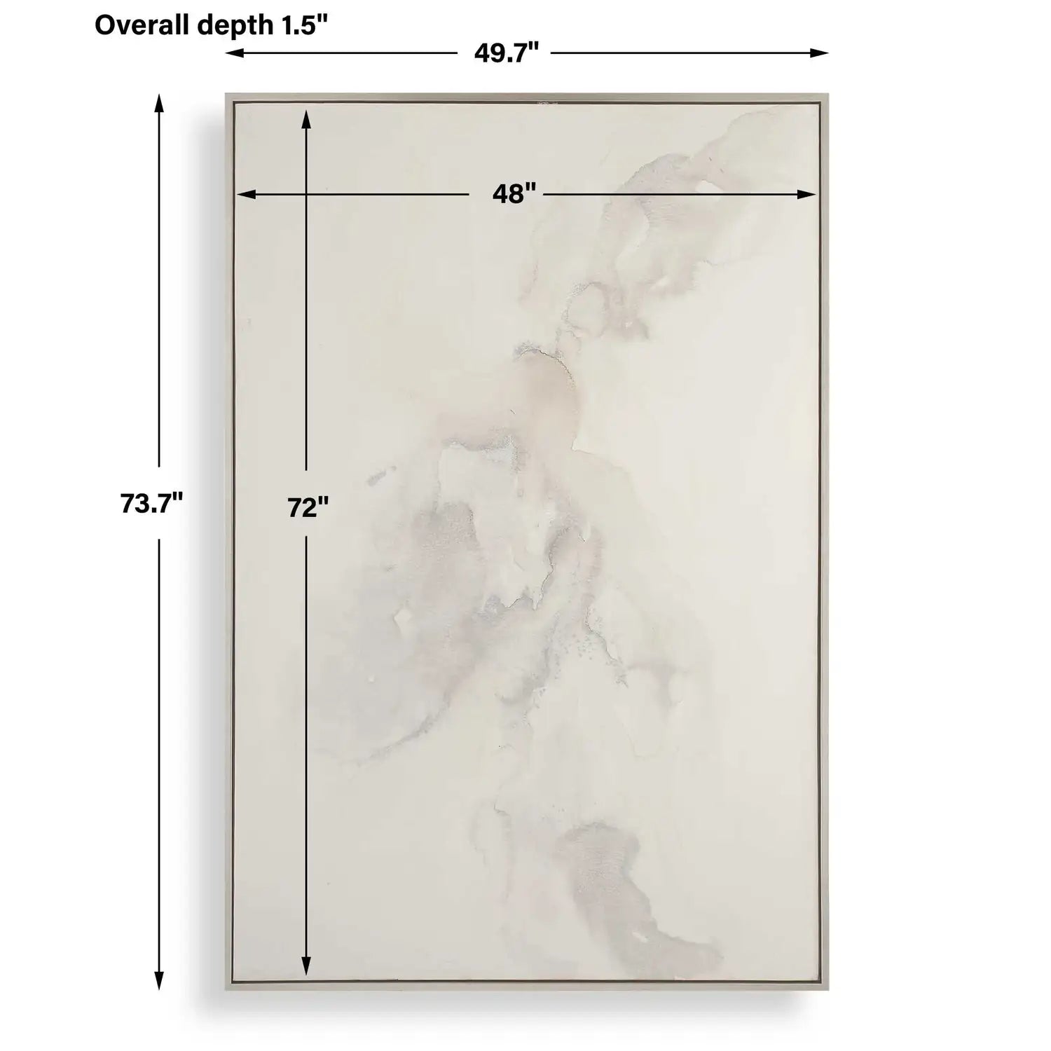 UTTERMOST Evaporate Abstract Art - Art