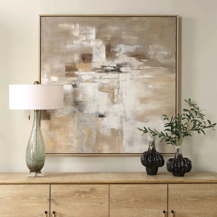 UTTERMOST Time To Time Hand Painted Abstract Art - Art