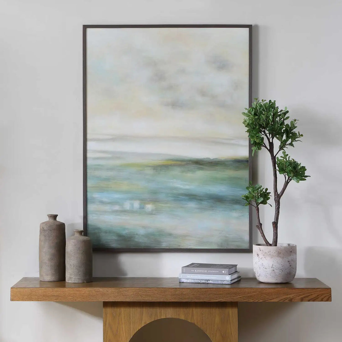 UTTERMOST Awakening Hand Painted Landscape Art - Art