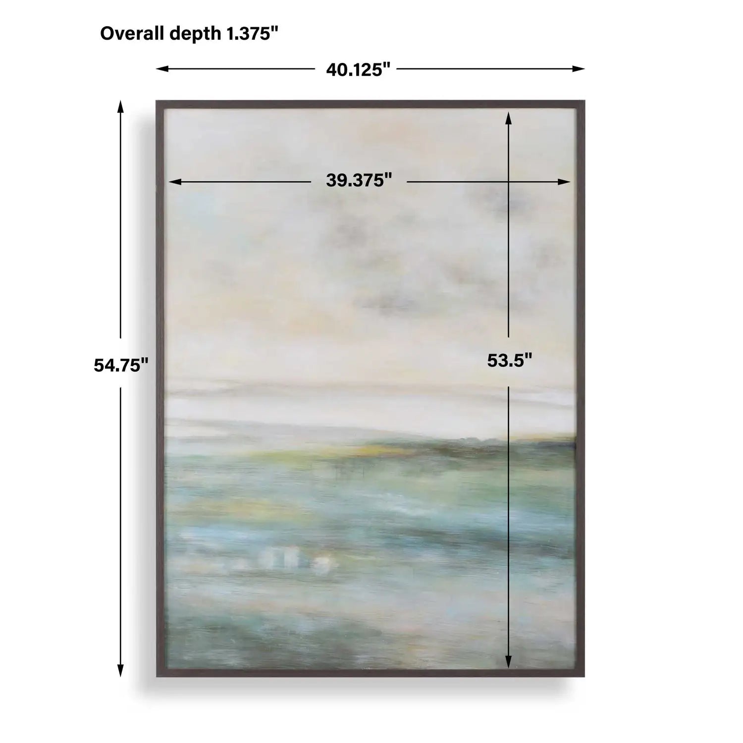 UTTERMOST Awakening Hand Painted Landscape Art - Art