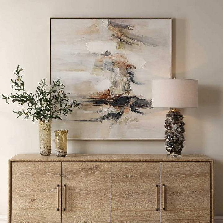 UTTERMOST OUTBURST HAND PAINTED MODERN ART - Art