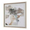 UTTERMOST COHESION FRAMED ABSTRACT PRINT - Art