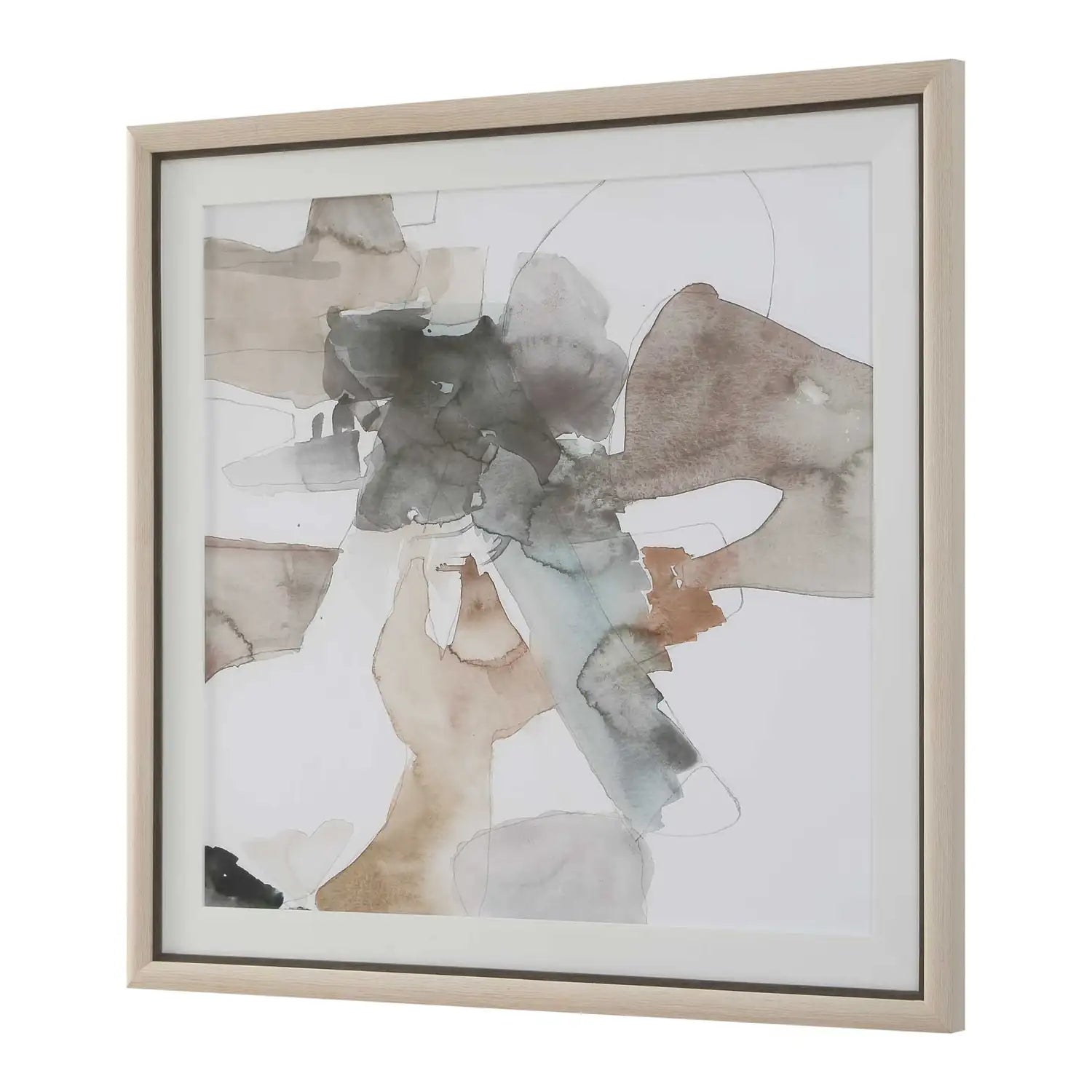 UTTERMOST COHESION FRAMED ABSTRACT PRINT - Art