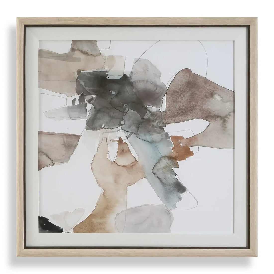 UTTERMOST Cohesion Framed Abstract Print - Art