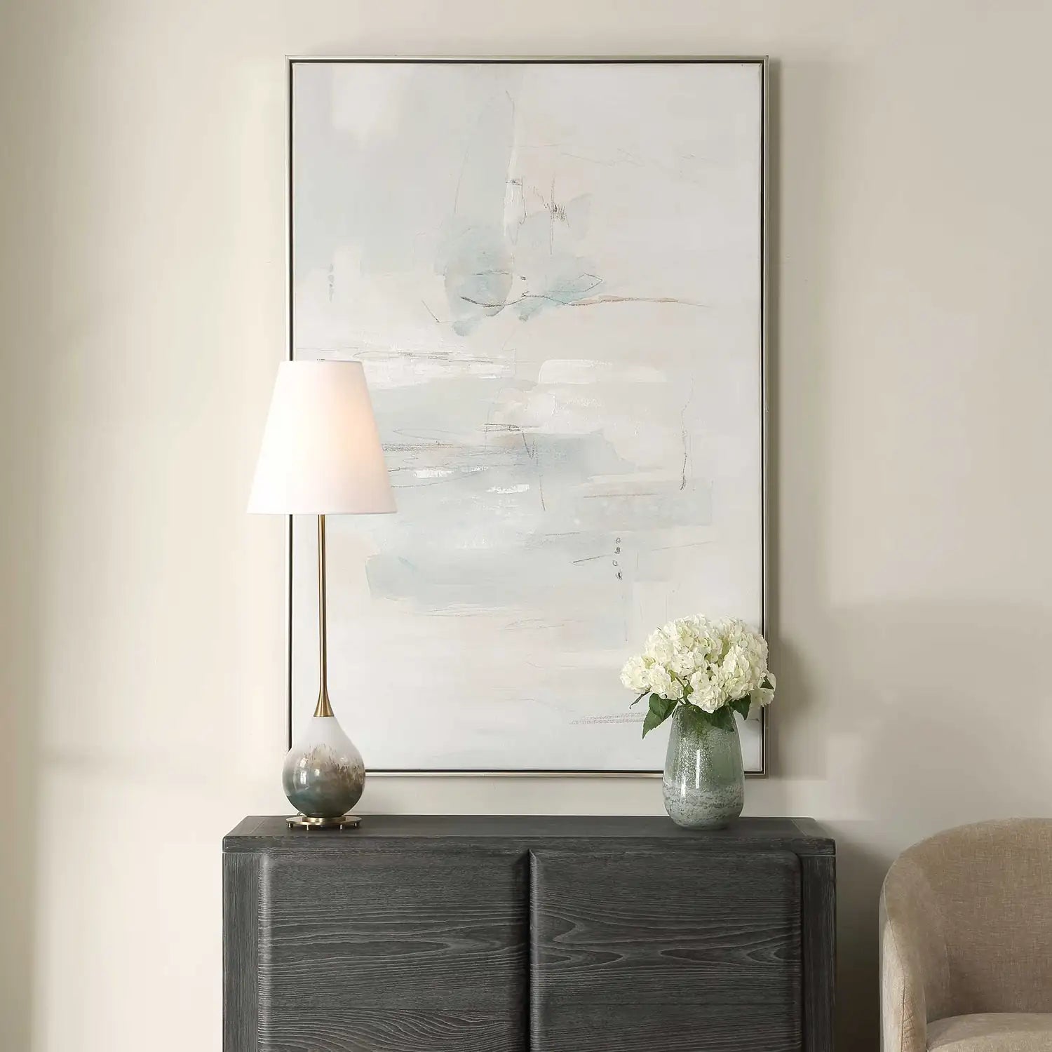 UTTERMOST ONE AND ONLY HAND PAINTED ABSTRACT ART - Art