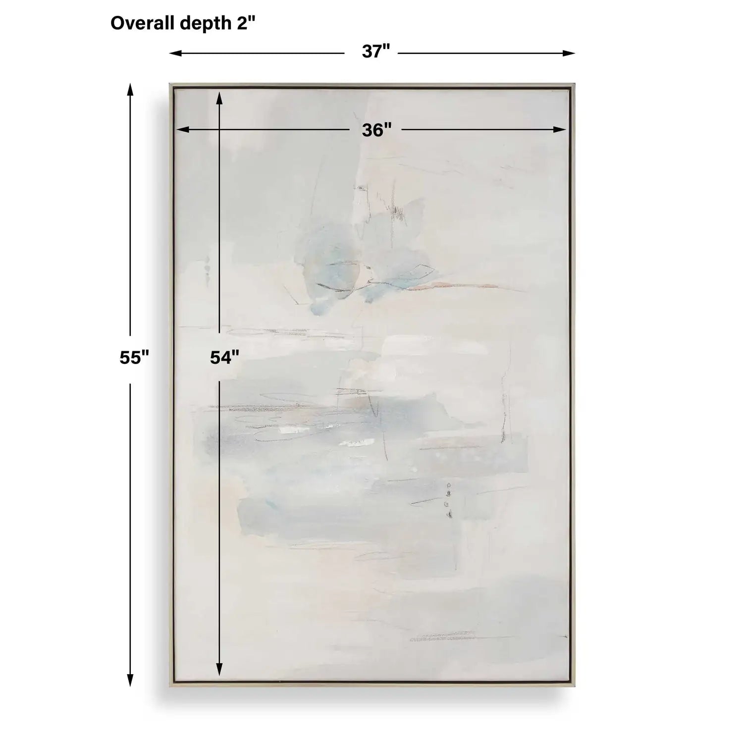 UTTERMOST One And Only Hand Painted Abstract Art - Art