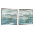 UTTERMOST TRANQUIL STATE OF MIND FRAMED CANVASES S/2 - Art