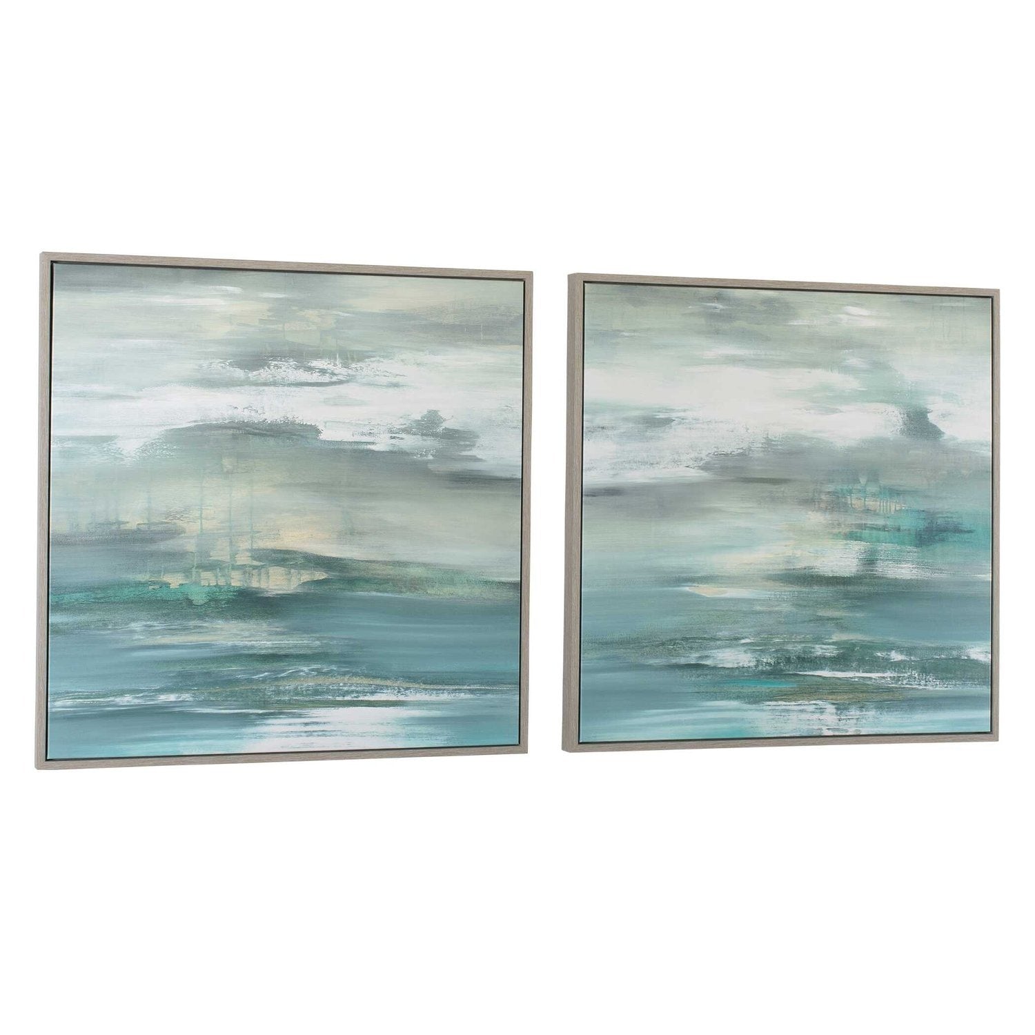 UTTERMOST TRANQUIL STATE OF MIND FRAMED CANVASES S/2 - Art