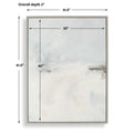 UTTERMOST Simple Serenity Framed Abstract Art - Art