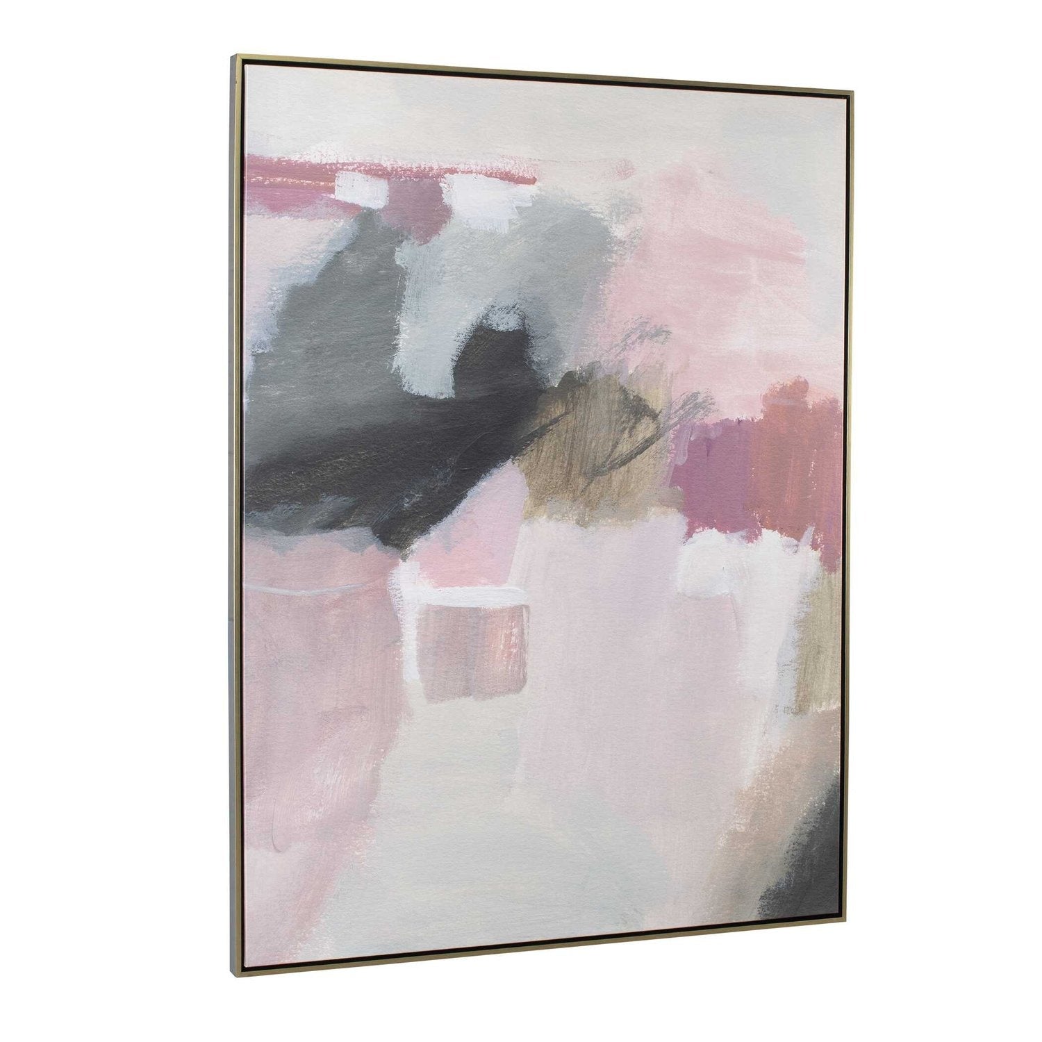 UTTERMOST PROCESS FRAMED ABSTRACT ART - Art