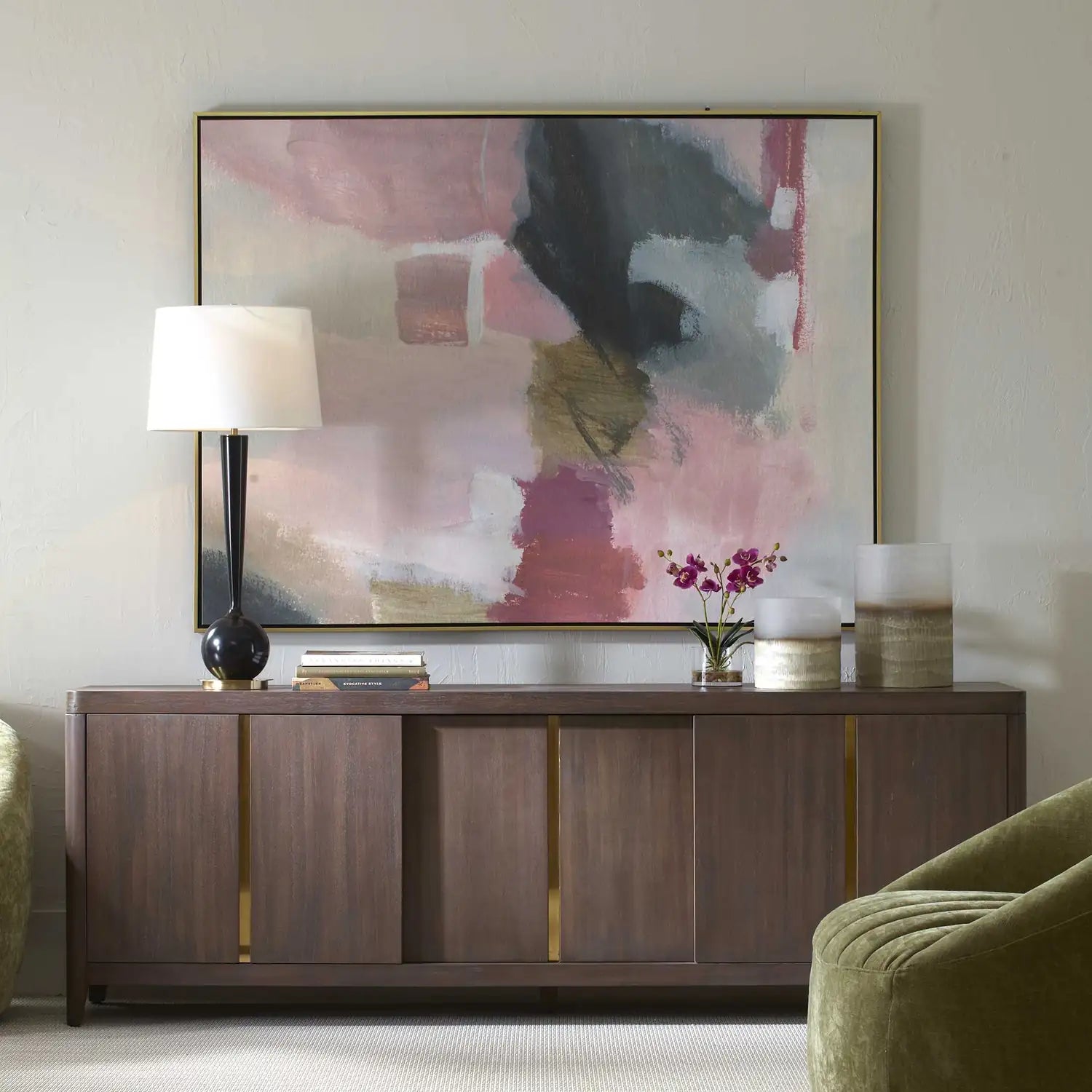 UTTERMOST Process Framed Abstract Art - Art