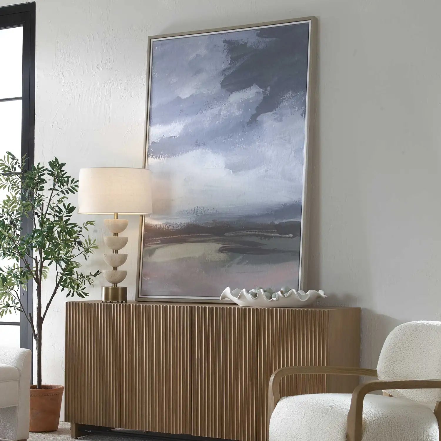 UTTERMOST Bracing Framed Landscape Art - Art