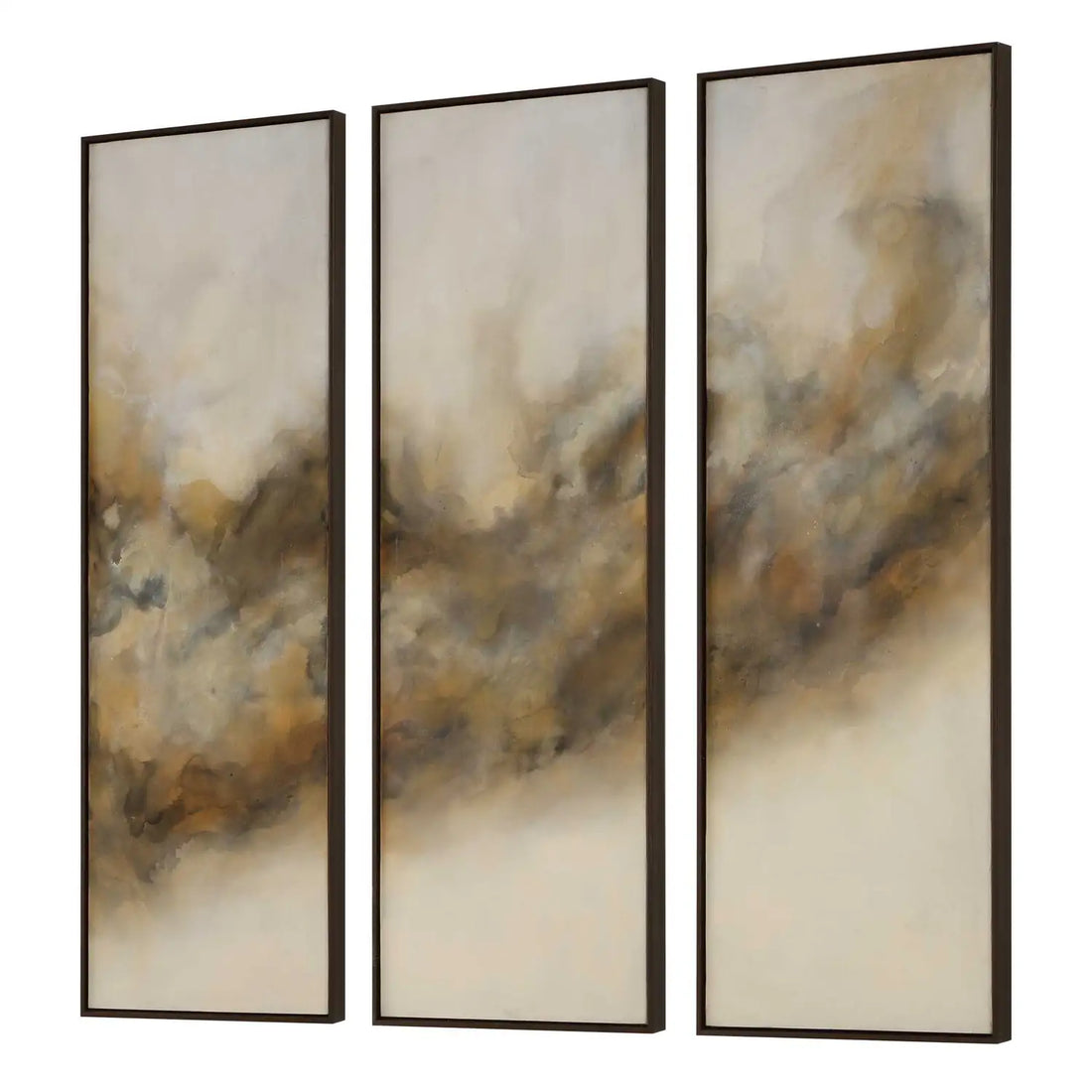 UTTERMOST SMOKE BREAK HAND PAINTED MODERN ART - Art